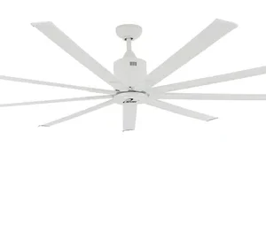iLIVING 96 Inch 47.5 Watts Big Ceiling Fan for Industrial, Commercial and Residential