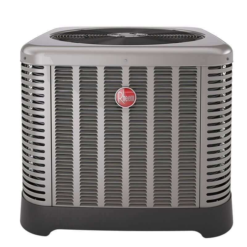 Branded Rheem 14.3 SEER2 R-454B Single Stage Air Conditioner Condenser