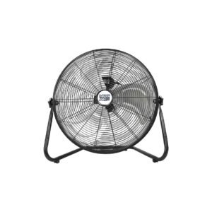 hvff_20_front (1) Maxx Air 20" 3-Speed Tilting High Velocity Floor Fan, Black